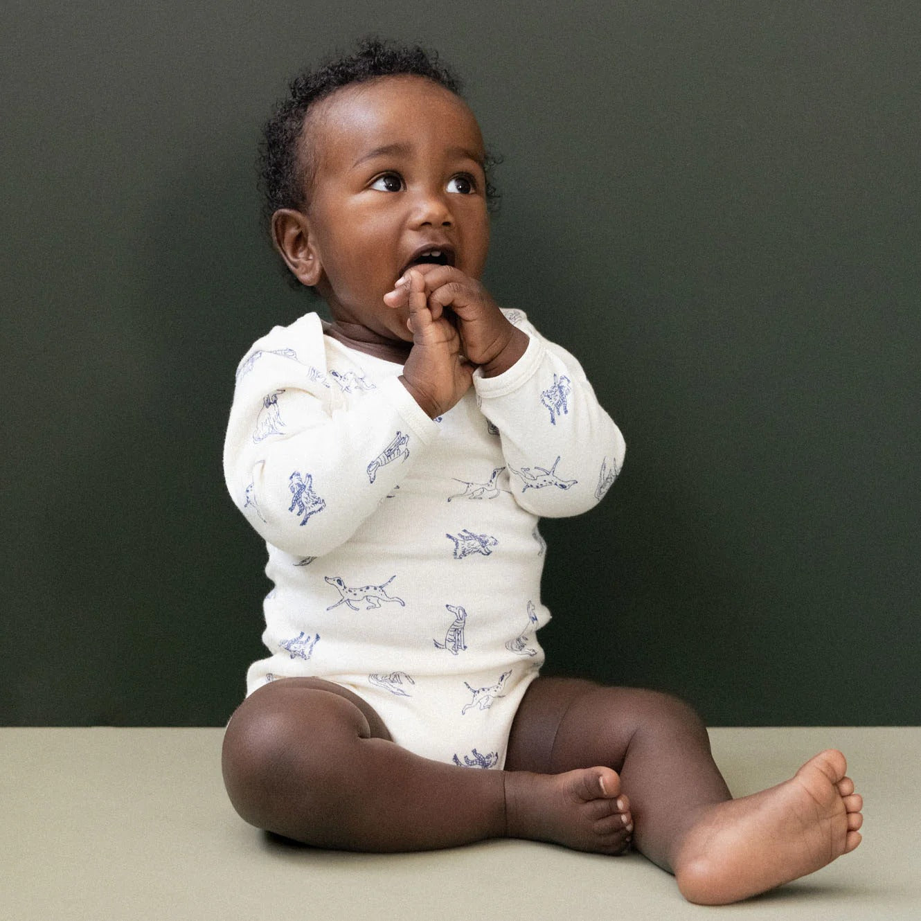 Nature Baby - Long Sleeve Bodysuit / Best Friend Print