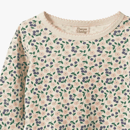 Nature Baby - Long Sleeve Cloud Tee / Briarwood Print