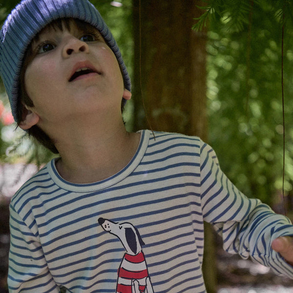 Nature Baby - Forest Beanie / Dusky Blue