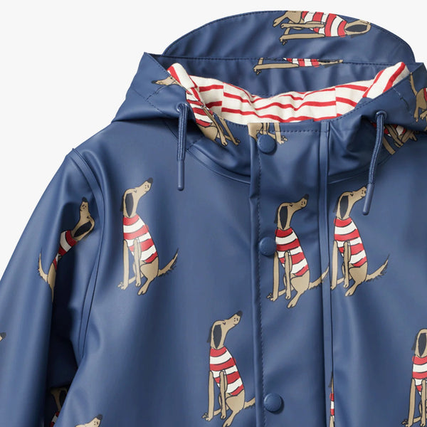 Nature Baby - Raincoat / Best Friend Indigo Print