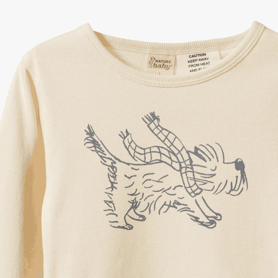 Nature Baby - 2PC Long Sleeve Pyjamas / Franklin Print