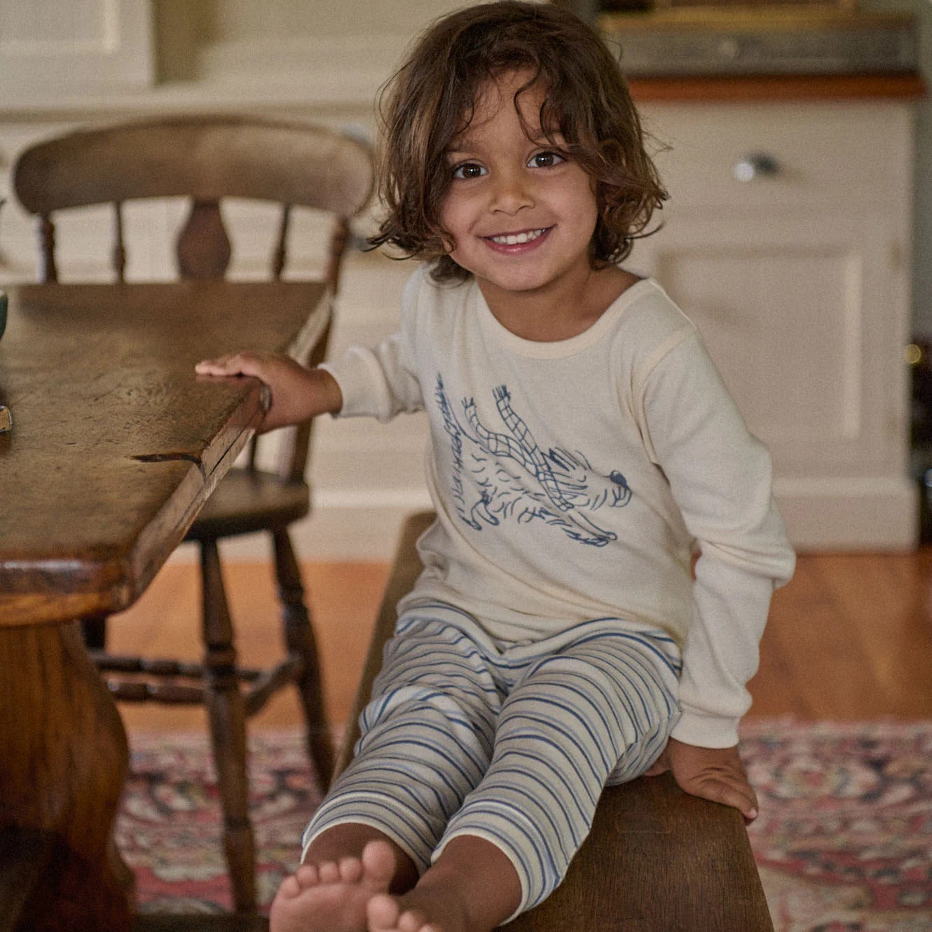 Nature Baby - 2PC Long Sleeve Pyjamas / Franklin Print