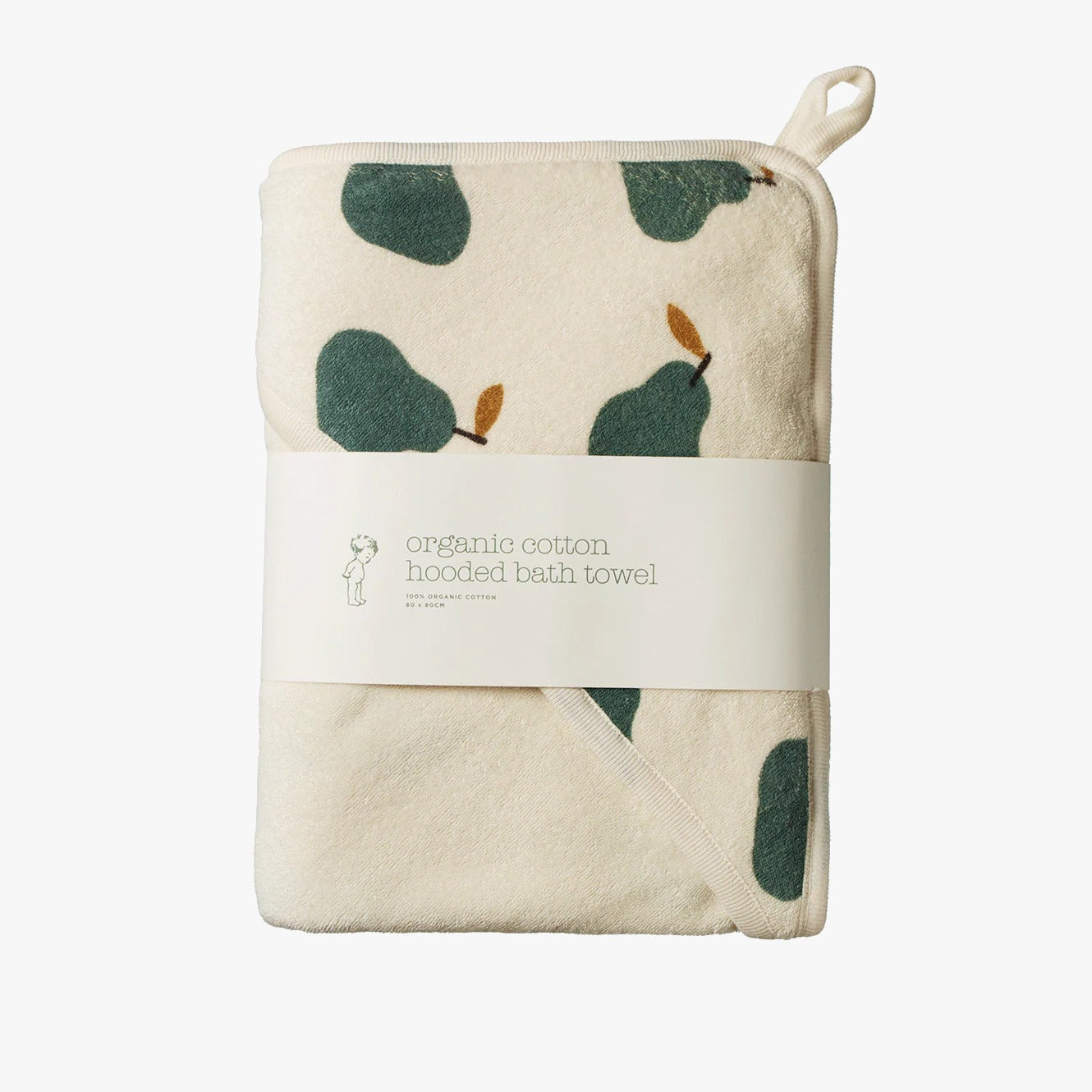 Nature Baby - Organic Cotton Hooded Bath Towel