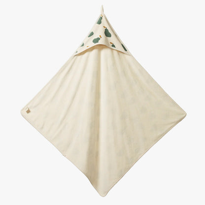 Nature Baby - Organic Cotton Hooded Bath Towel