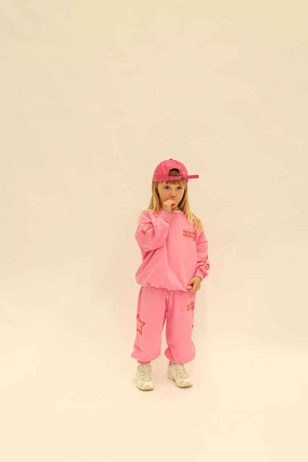 Sunday Siblings - Siblings Set / Pink Trackpants