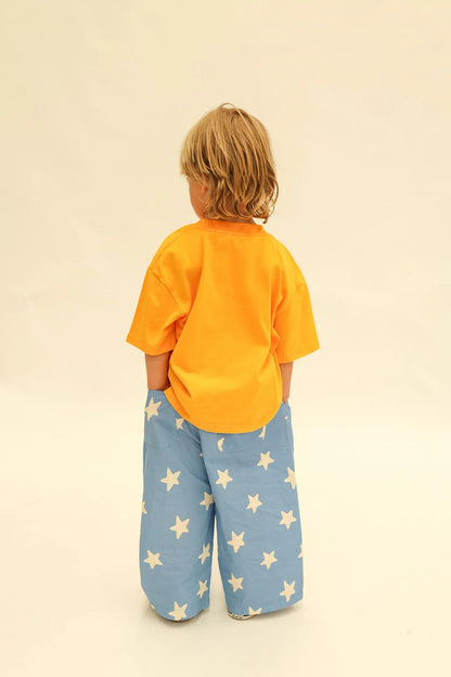 Sunday Siblings - Dusty Star Pants / Cobalt Blue