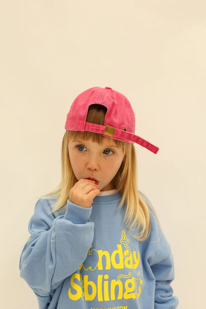 Sunday Siblings - Doc Sweater / Blue + Yellow