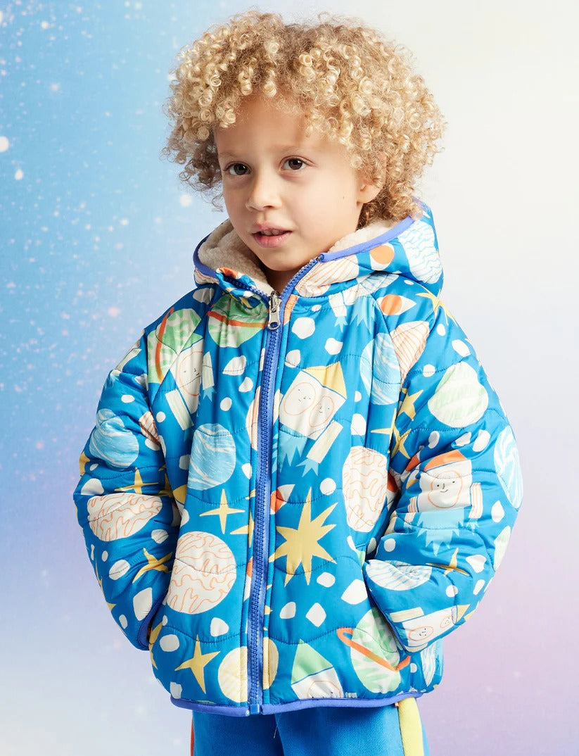 Halcyon Nights - Reversible Kids Puffer Jacket / See You In Space