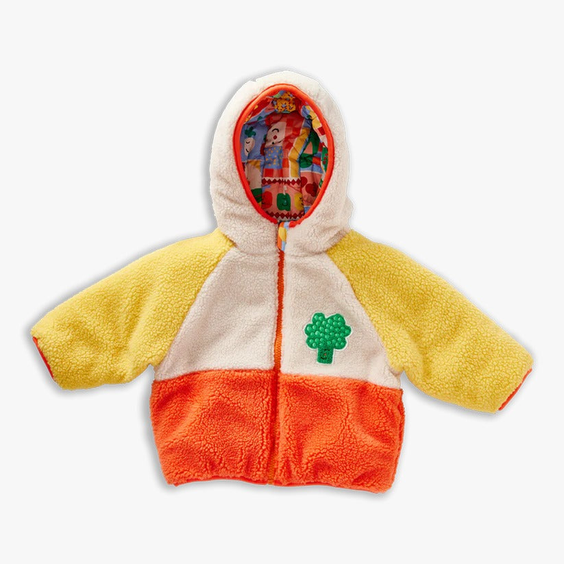 Halcyon Nights - Reversible Kids Puffer Jacket / Pocket Patch