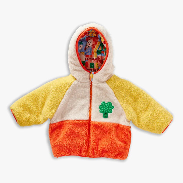 Halcyon Nights - Reversible Kids Puffer Jacket / Pocket Patch