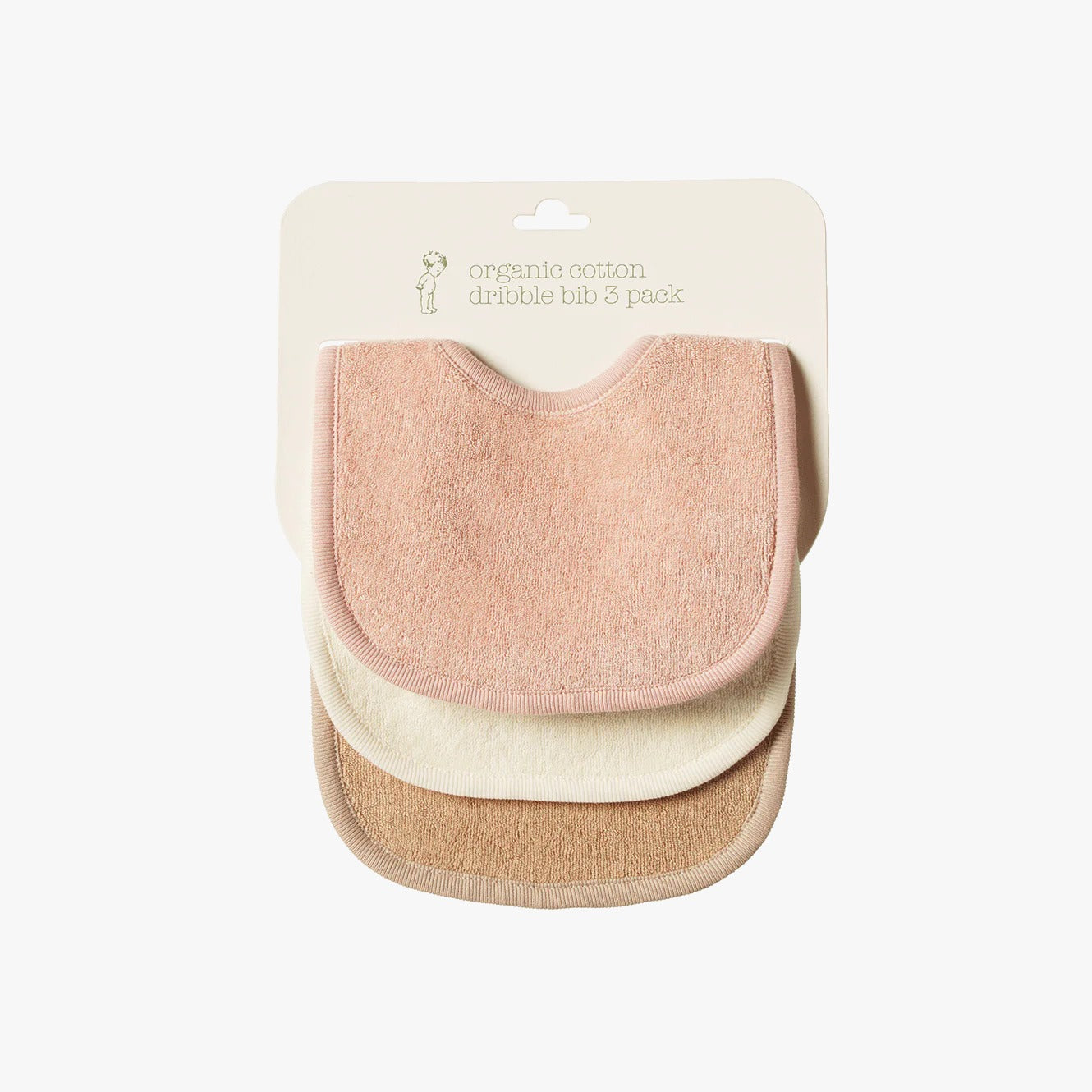 Nature Baby - Dribble Bibs 3 Pack