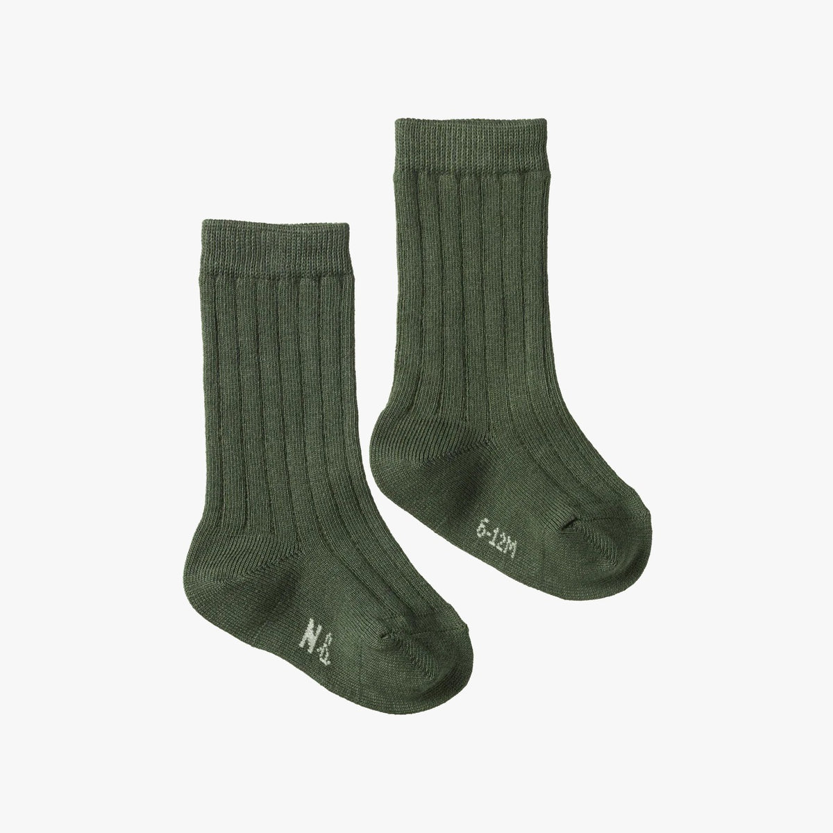 Nature Baby - Organic Cotton Rib Socks