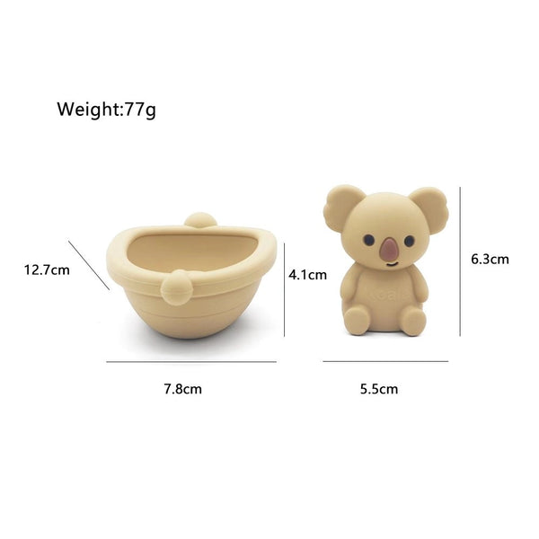 Toyslink - Silicone Bath Boat / Koala