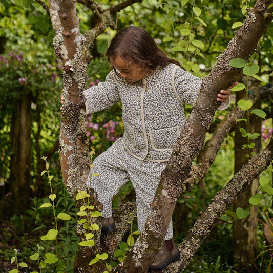 Nature Baby - Pippin Pants / Briarwood Heron Print
