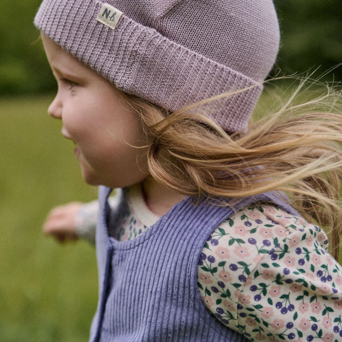 Nature Baby - Amelia Pinafore / Heron