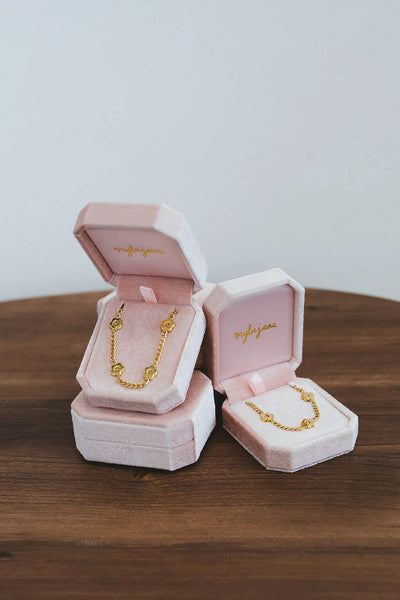 Myla Jane - Child Charm 18K Gold Bracelet / Flower