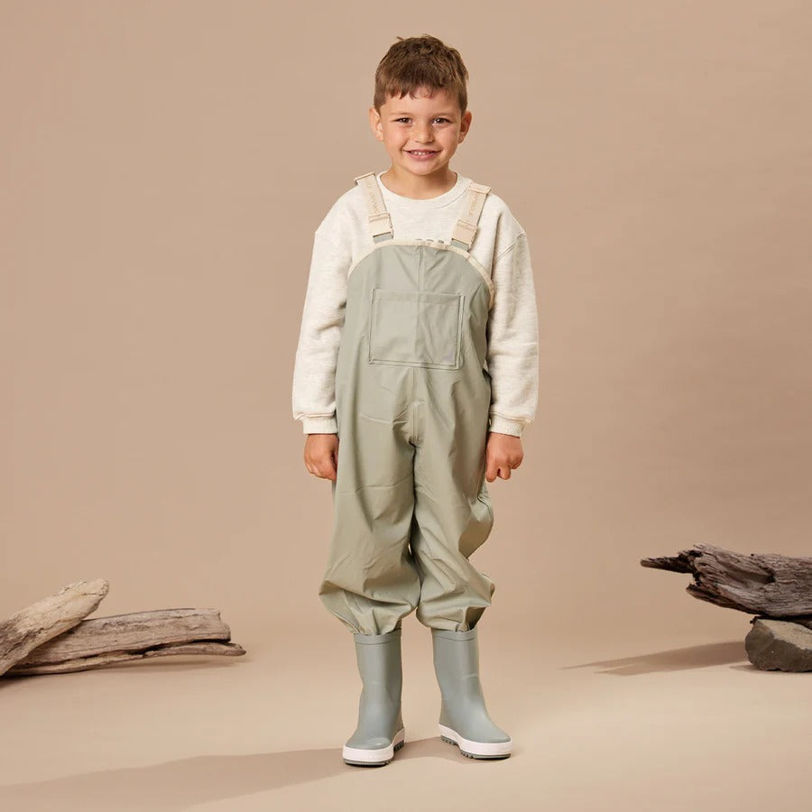 Cry Wolf - Rain Overalls / Moss