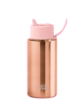 Frank Green - Ceramic Reusable Bottle (Flip Straw Lid) / 34oz