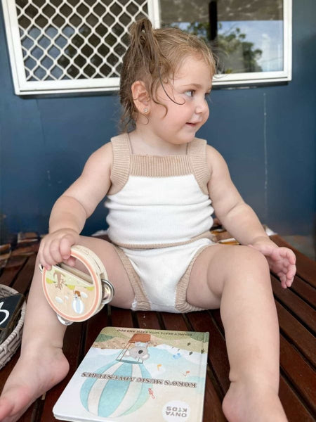 ToysLink - Wooden Aussie Animal Tamborine