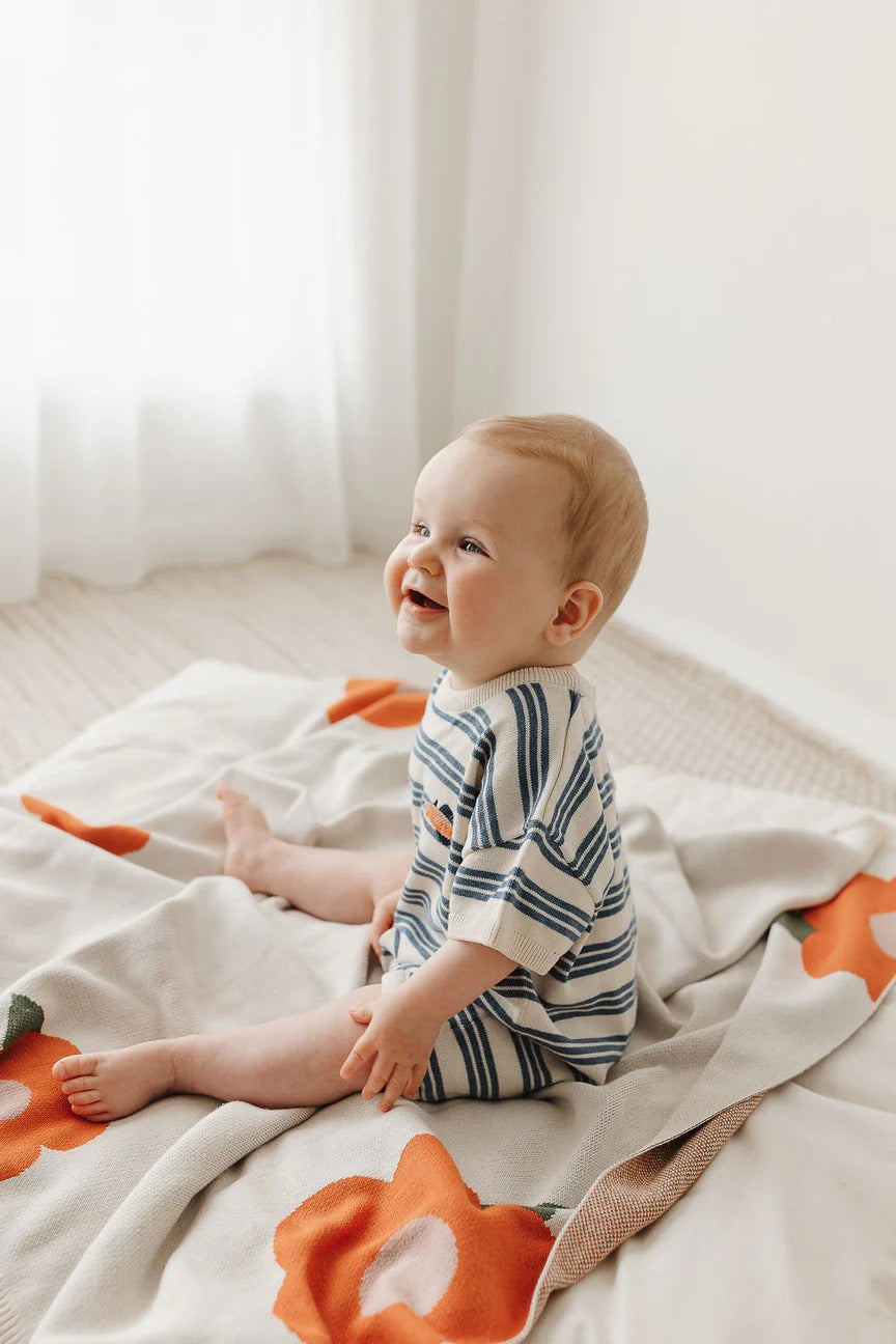 The Rest - Organic Cotton Knit Blanket