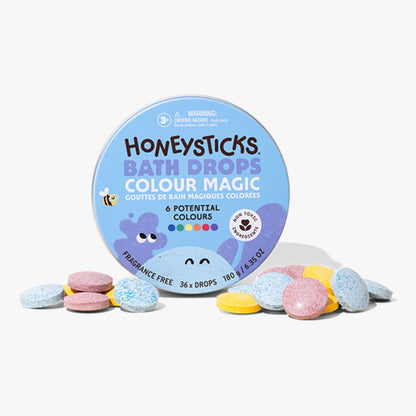 Honeysticks - Bath Drops Colour Magic 36pk