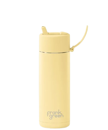 Frank Green - Ceramic Reusable Bottle (Flip Straw Lid) / 20oz