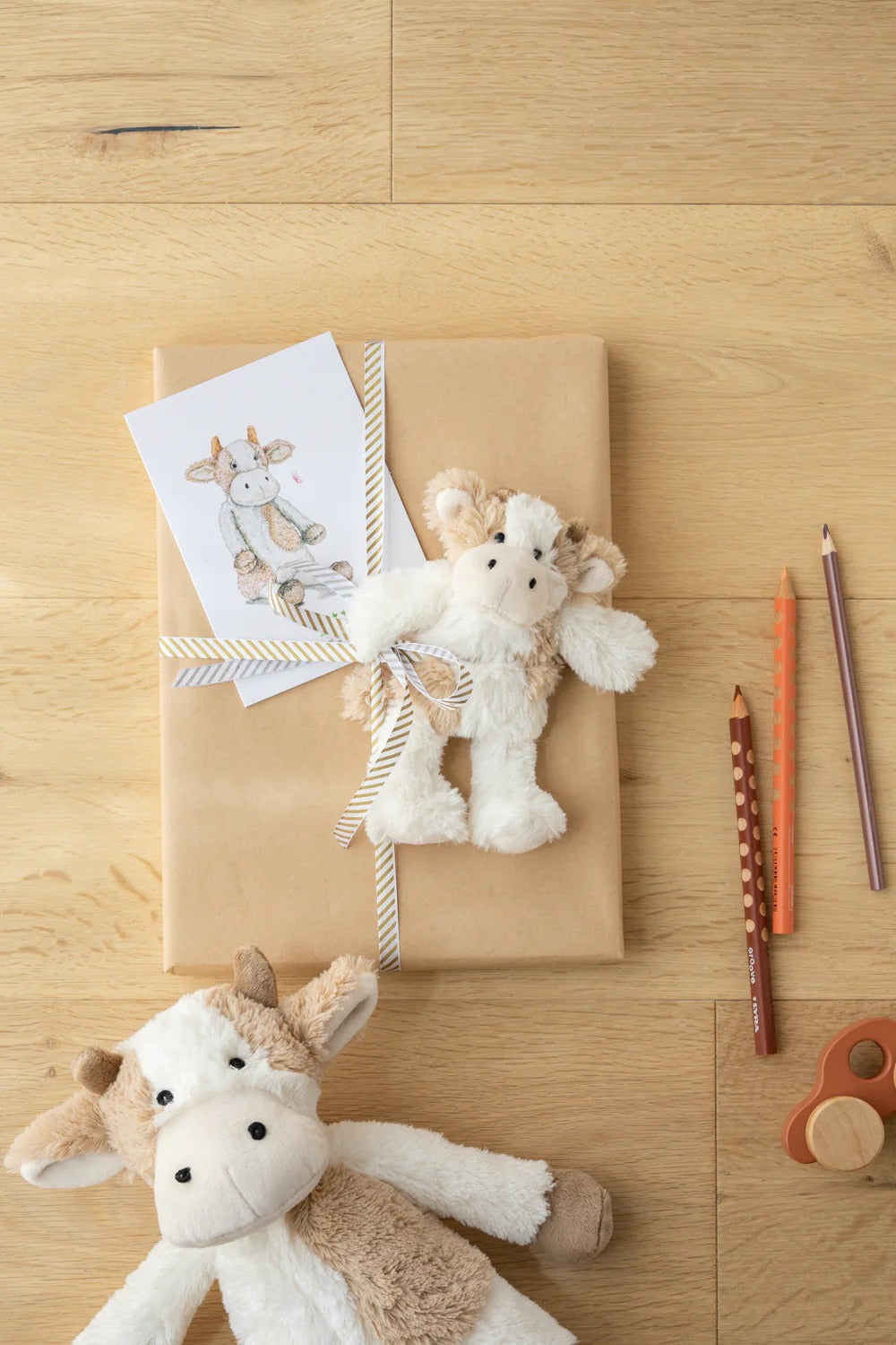 Nana Huchy - Mini Clover the Cow Rattle