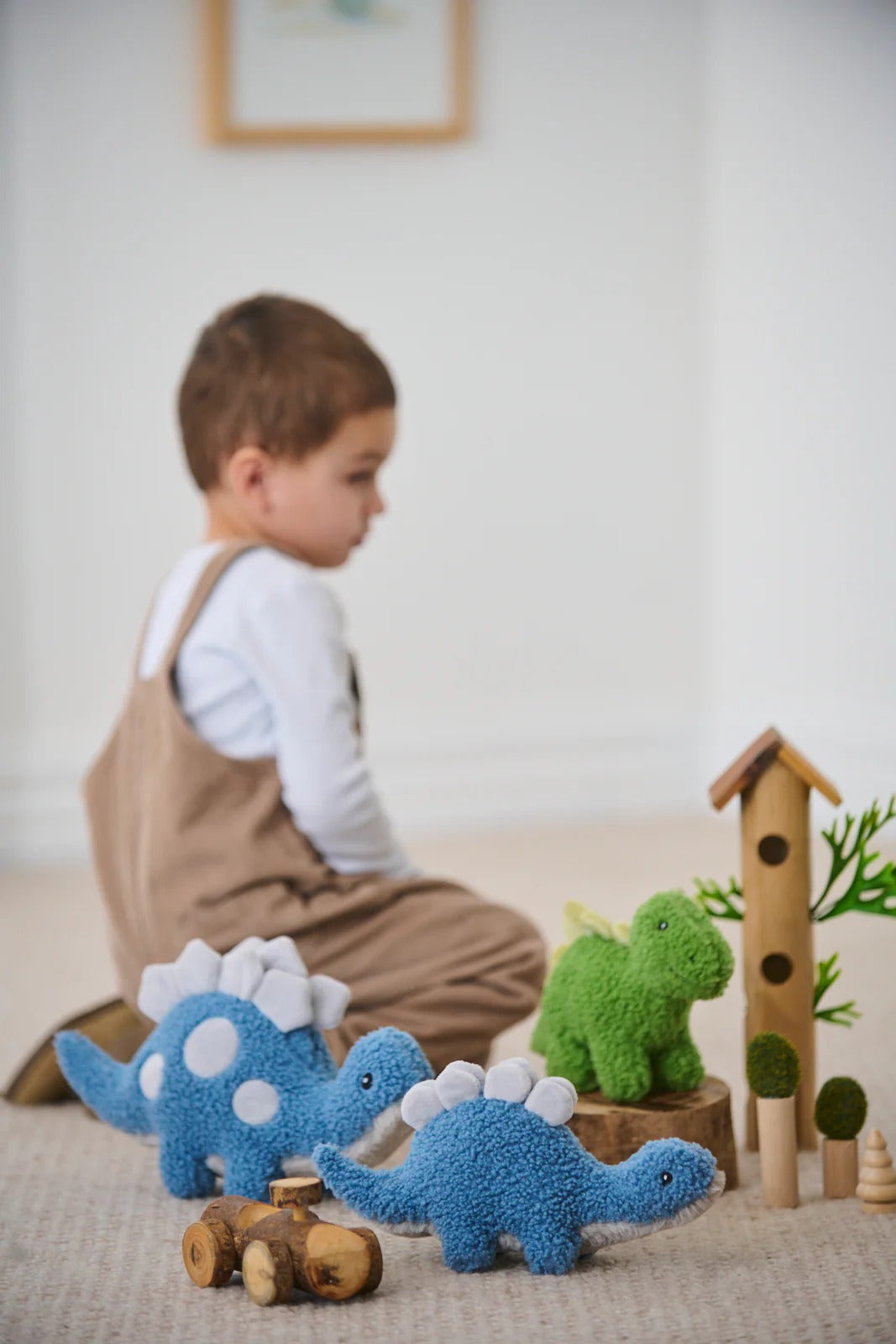 Nana Huchy - Baby Stu the Stegosaurus / Blue