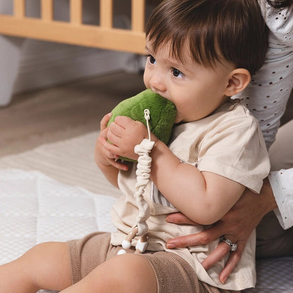 Living Textiles - 2 Pack Mini Market Brunch Stroller Toys / Avocado & Egg On Toast