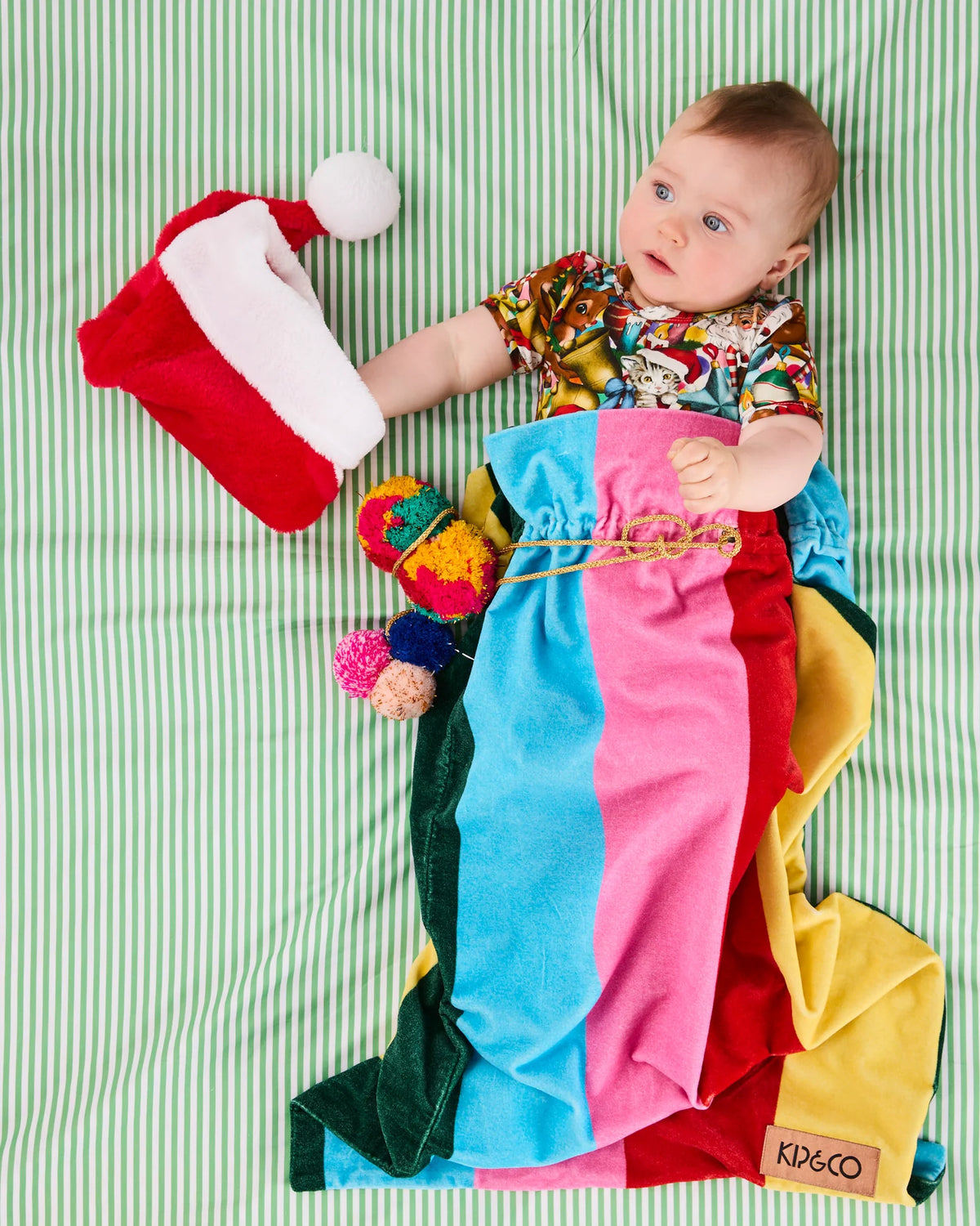 Kip & Co - Velvet Santa Sack