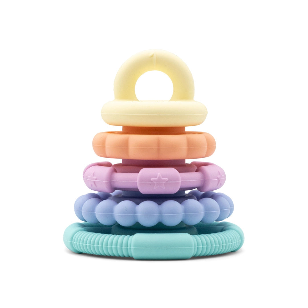 Jellystone - Rainbow Stacker and Teether Toy