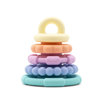 Jellystone - Rainbow Stacker and Teether Toy