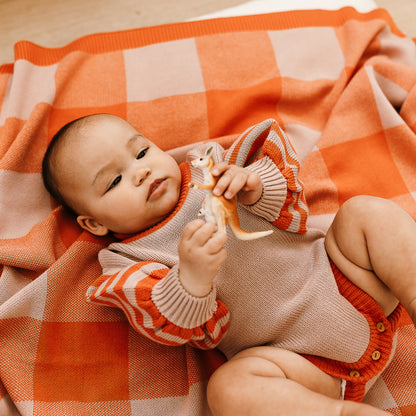 The Rest - Bubble Knit Romper