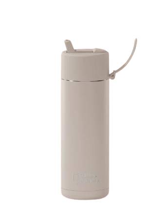 Frank Green - Ceramic Reusable Bottle (Flip Straw Lid) / 20oz