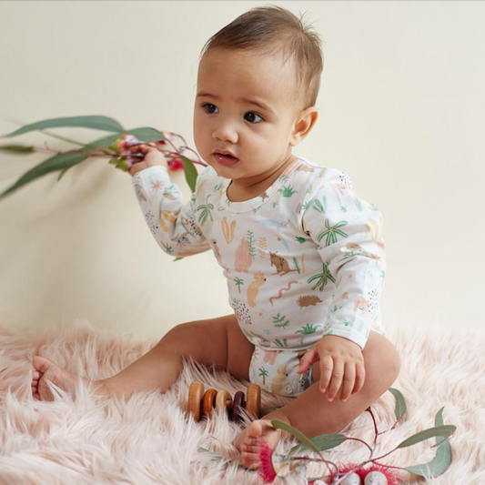 Halcyon Nights - Outback Dreamers Long Sleeve Bodysuit