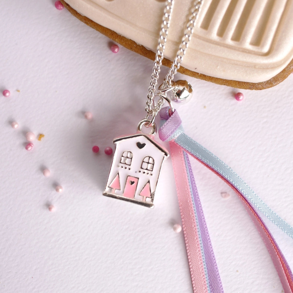 Lauren Hinkley - Gingerbread House Necklace