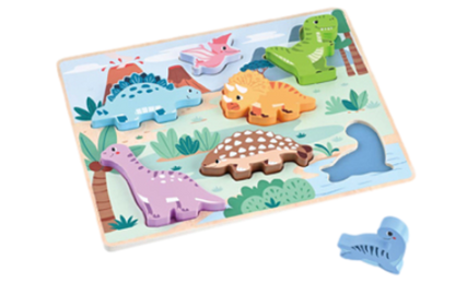 Discoveroo - Dino Landscape Chunky Puzzle
