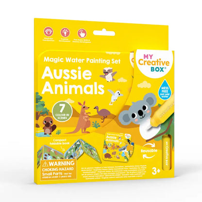 My Creative Box - Aussie Animals Magic Water Painting Set