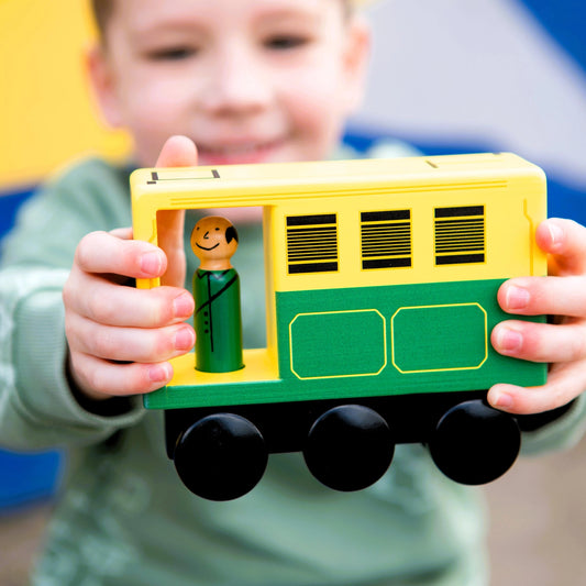 Make Me Iconic - Wooden Toy / Iconic Melbourne Mid-Sized Tram