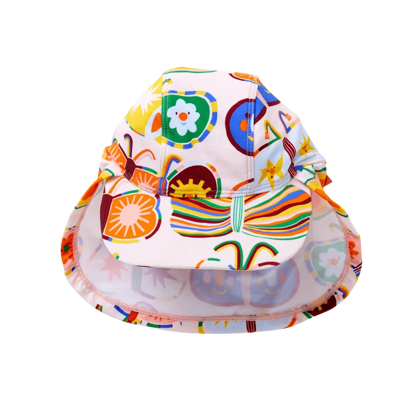 Halcyon Nights - Swim Legionnaire Hat / Flutterby