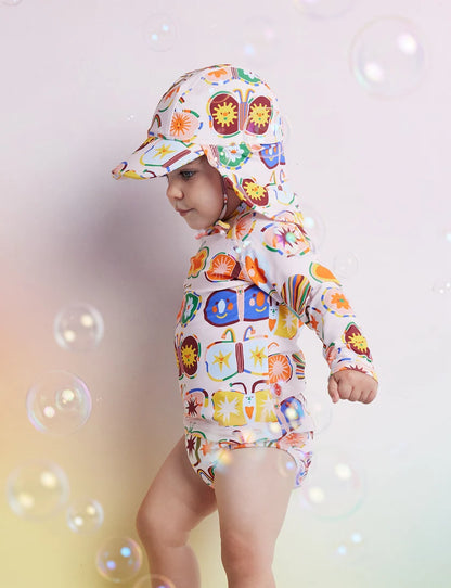 Halcyon Nights - Swim Legionnaire Hat / Flutterby