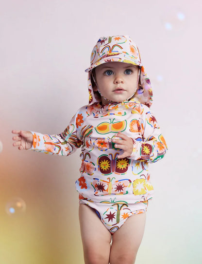 Halcyon Nights - Swim Legionnaire Hat / Flutterby
