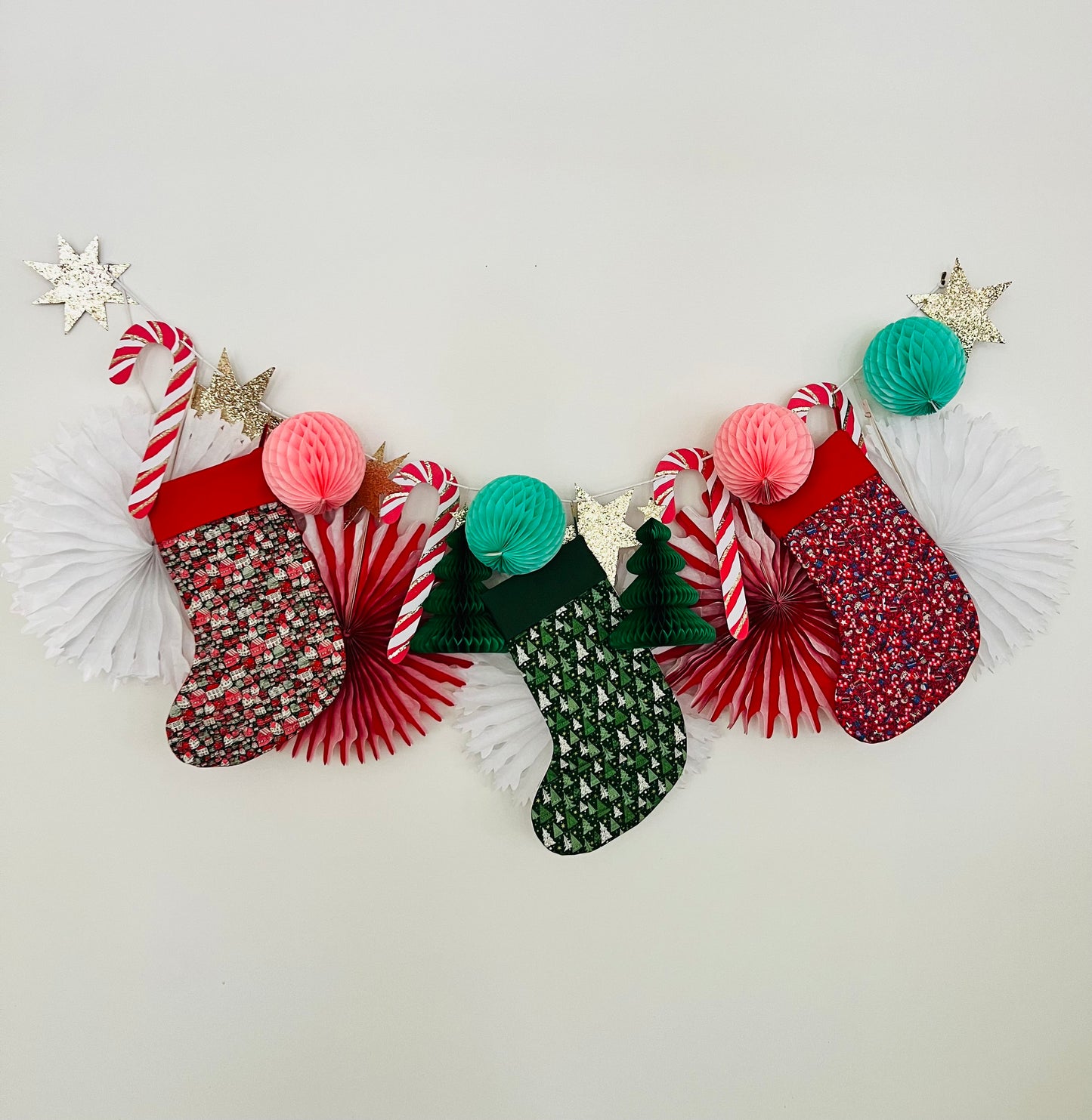 Curls Three - Christmas Stocking