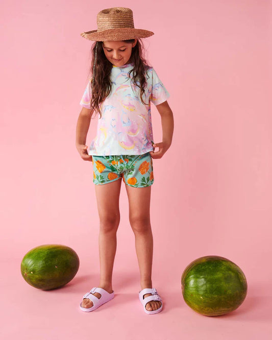 Kip & Co - Perfect Posie Organic Cotton Jogger Short