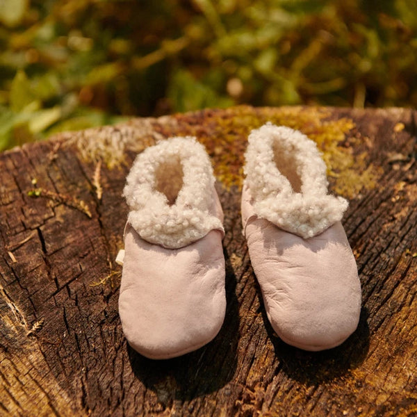 Nature Baby Lambskin Booties Hello Willow