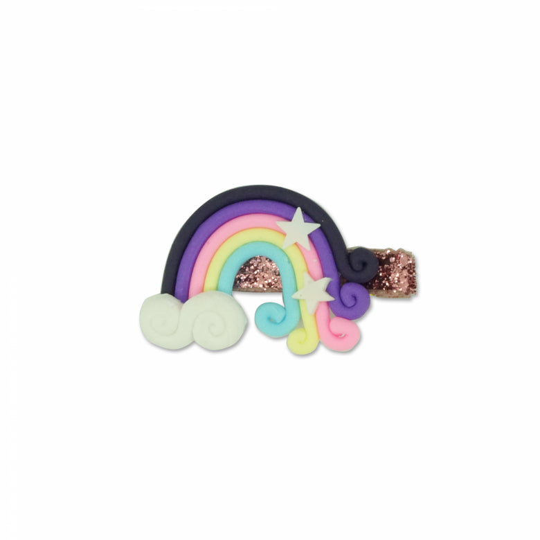 Milk & Soda - Bright Rainbow Hair Clip