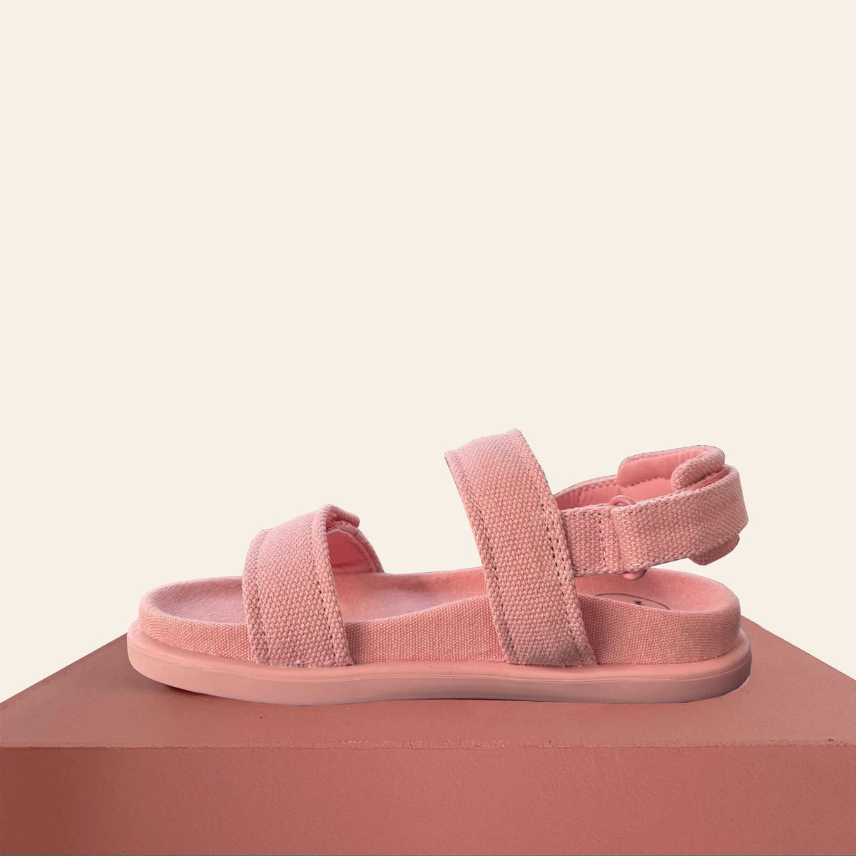 Mini Mela - Organic Cotton Sandal / Pink