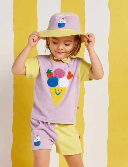 Halcyon Nights - Ice Cream Terry Kids Bucket Hat