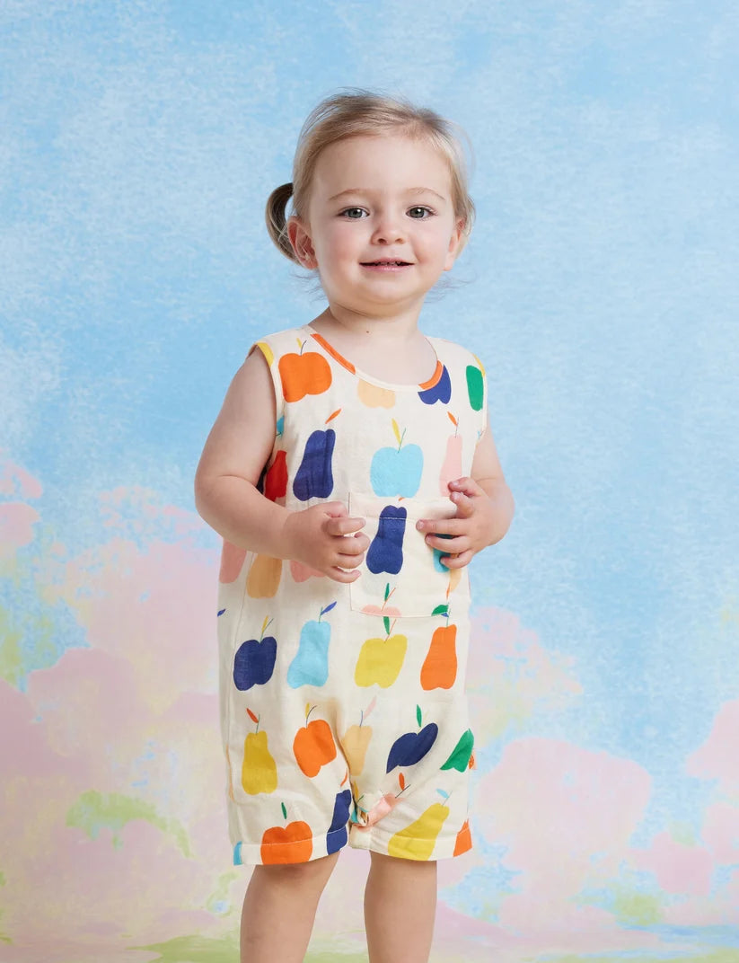 Halcyon Nights - Woven Romper / Tiny Orchard