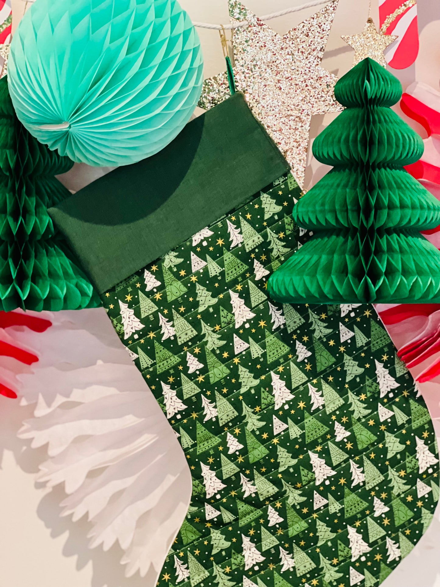Curls Three - Christmas Stocking